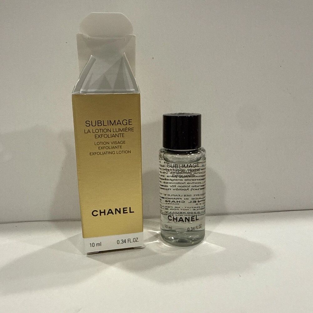 CHANEL SUBLIMAGE LA LOTION LUMIERE EXFOLIANTE 10ml New In Box